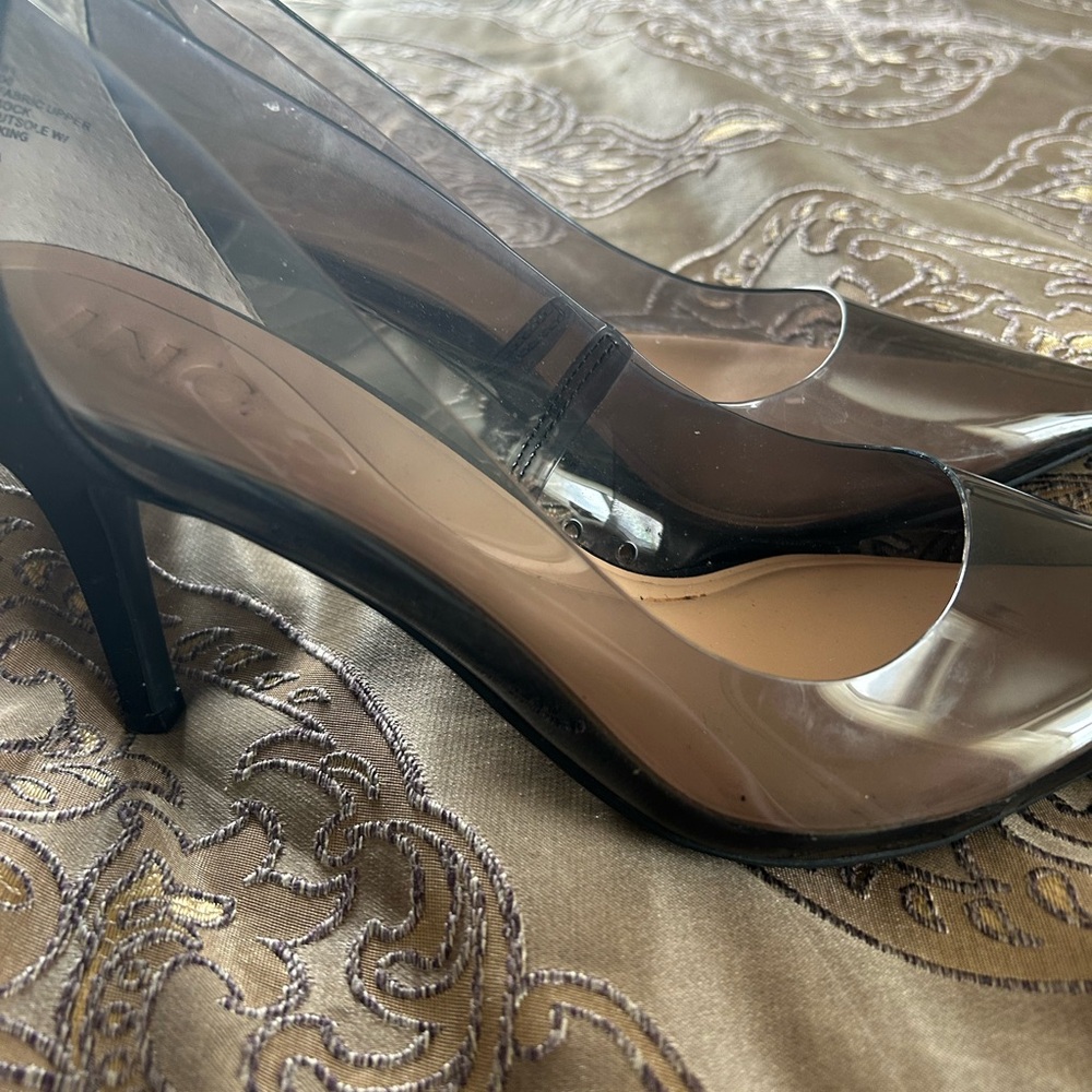 INC International Concepts Black Stiletto Heels